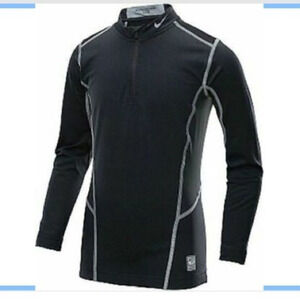 Nike Pro Combat Dri-Fit‎ Hyperwarm Lite quarter zip Large